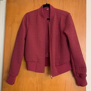 Purple Lululemon bomber jacket : Reversible
